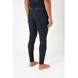 Pantalon d'équitation à basanes B Vertigo Damien homme Gris anthracité foncé
