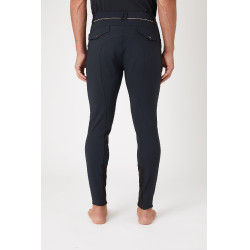 Pantalon d'équitation à basanes B Vertigo Damien homme Gris anthracité foncé