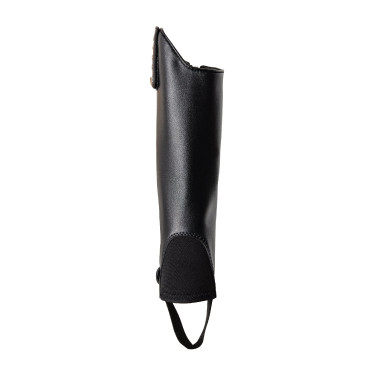 Mini-chaps Horze Portland enfant à lanière Noir