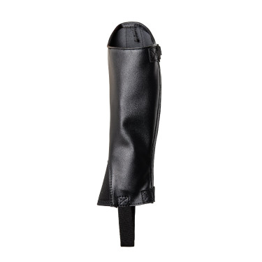 Mini-chaps Horze Portland enfant à lanière Noir