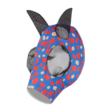 Masque anti-mouches Horze élastique à enfiler Rouge Masque anti-mouches Horze élastique à enfiler Rouge