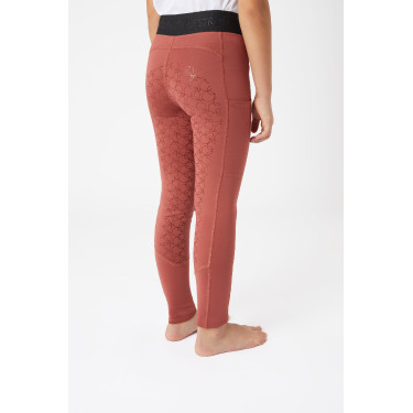 Legging d'équitation silicone Horze Leighton Ado