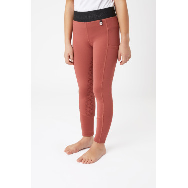 Legging d'équitation silicone Horze Leighton Ado