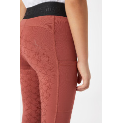 Legging d'équitation silicone Horze Leighton Ado
