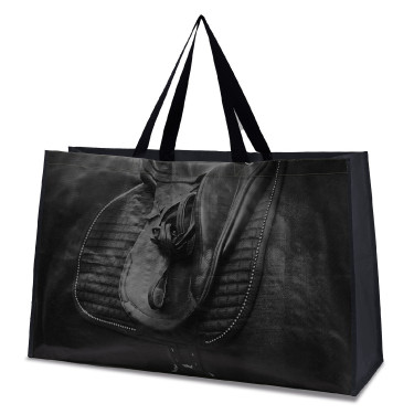 Grand sac de shopping Horze Bleu foncé