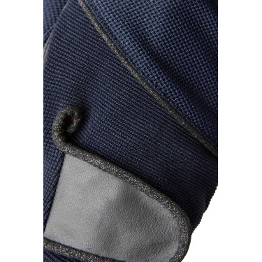 Gants d'équitation été Horze Leni femme Marine foncé Bleu Gants d'équitation été Horze Leni femme Marine foncé Bleu
