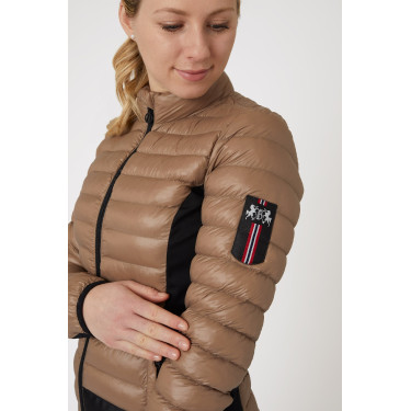 Doudoune ultra légère B Vertigo Simone femme Biscuit au gingembre Beige