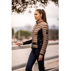 Doudoune ultra légère B Vertigo Simone femme Biscuit au gingembre Beige