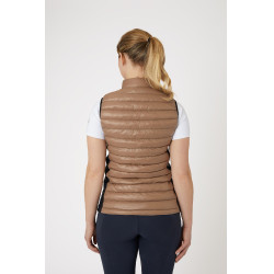 Doudoune sans manches d'équitation ultra légère B Vertigo Sia femme Biscuit au gingembre Beige