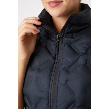 Doudoune sans manches d'équitation Horze Shelly femme Marine foncé Bleu Doudoune sans manches d'équitation Horze Shelly femme Marine foncé Bleu