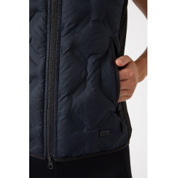 Doudoune sans manches d'équitation Horze Shelly femme Marine foncé Bleu Doudoune sans manches d'équitation Horze Shelly femme Marine foncé Bleu