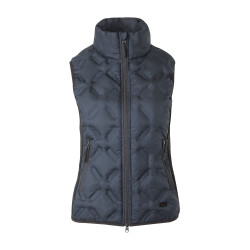 Doudoune sans manches d'équitation Horze Shelly femme Marine foncé Bleu Doudoune sans manches d'équitation Horze Shelly femme Marine foncé Bleu