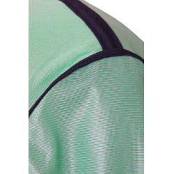 Couverture anti-mouches pour monter à cheval Horze Paso Fino avec couvre-cou amovible et protection UV Vert ruisseau Couverture anti-mouches pour monter à cheval Horze Paso Fino avec couvre-cou amovible et protection UV Vert ruisseau