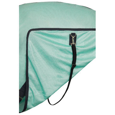 Couverture anti-mouches Horze Paso Fino avec protection UV Vert ruisseau