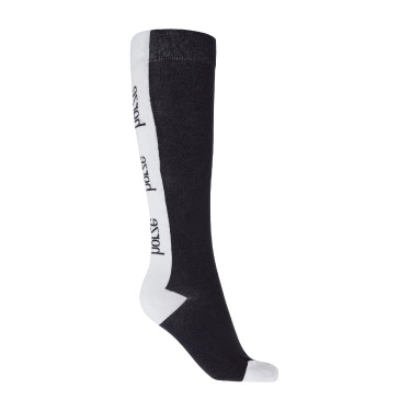 Chaussettes Horze de bottes bicolores Marine foncé Bleu