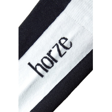 Chaussettes Horze de bottes bicolores Marine foncé Bleu