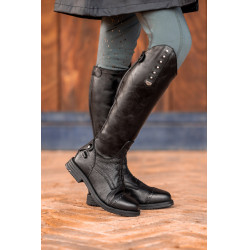 Bottes Horze Portland enfant à strass Noir