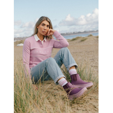 Boots de pluie LeMieux Bramshaw Mallow Violet