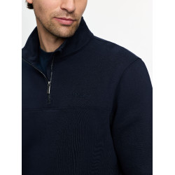 Sweat col zippé LeMieux homme Marine Bleu marine