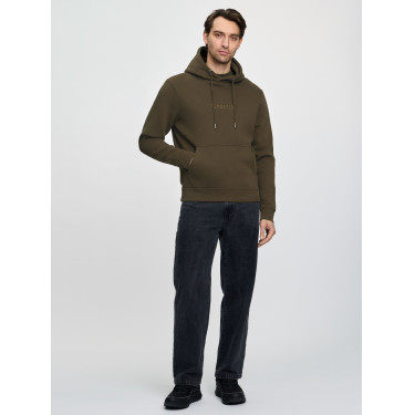 Sweat à capuche LeMieux homme Alpine Marron
