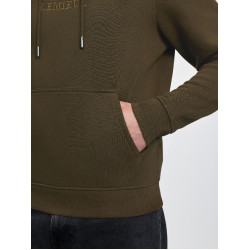 Sweat à capuche LeMieux homme Alpine Marron