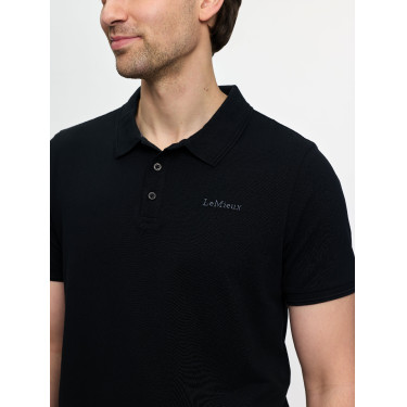 Polo Classique LeMieux homme Noir Polo Classique LeMieux homme Noir
