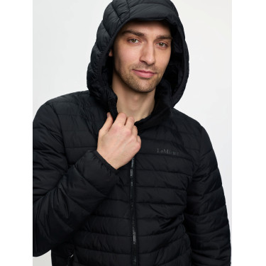 Doudoune à capuche LeMieux homme Noir