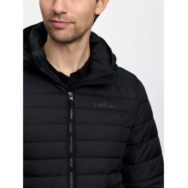 Doudoune à capuche LeMieux homme Noir