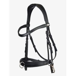 Caveçon en cuir polyvalent noir LeMieux Caveçon en cuir polyvalent noir LeMieux