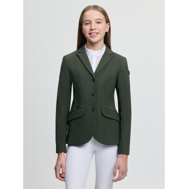 Veste de concours LeMieux Kennedy Young Rider Vert pin Veste de concours LeMieux Kennedy Young Rider Vert pin