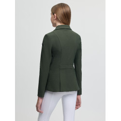 Veste de concours LeMieux Kennedy Young Rider Vert pin Veste de concours LeMieux Kennedy Young Rider Vert pin