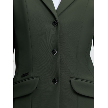 Veste de concours LeMieux Kennedy Young Rider Vert pin Veste de concours LeMieux Kennedy Young Rider Vert pin