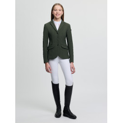 Veste de concours LeMieux Kennedy Young Rider Vert pin Veste de concours LeMieux Kennedy Young Rider Vert pin