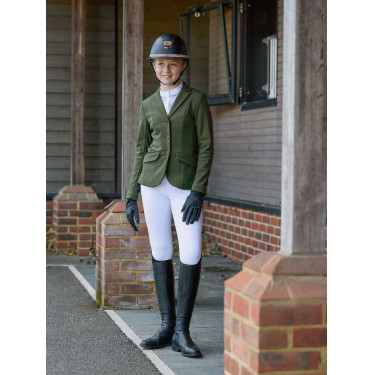 Veste de concours LeMieux Kennedy Young Rider Vert pin Veste de concours LeMieux Kennedy Young Rider Vert pin