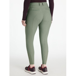 Pantalon LeMieux Isabelle full grip femme Rosemary Vert