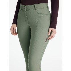 Pantalon LeMieux Isabelle full grip femme Rosemary Vert