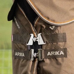 Couverture imperméable LeMieux Arika Ripstop 100g 600D Alpine Marron Couverture imperméable LeMieux Arika Ripstop 100g 600D Alpine Marron