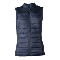 Veste sans manches HKM en jersey/nylon Basel II Style femme Bleu profond Veste sans manches HKM en jersey/nylon Basel II Style femme Bleu profond