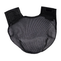 Protège nuque HKM avec Velcro par 3 Noir Protège nuque HKM avec Velcro par 3 Noir