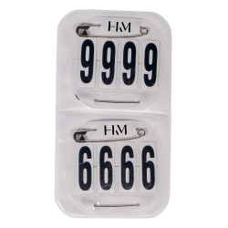 Numéros de départ HKM Classic Blanc