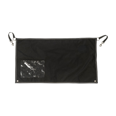 Tenture de box Team HKM 110 x 60 cm Noir Tenture de box Team HKM 110 x 60 cm Noir