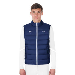Gilet d’équitation homme Equestro x FISE, coupe slim Gilet d’équitation homme Equestro x FISE, coupe slim