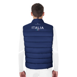 Gilet d’équitation homme Equestro x FISE, coupe slim Gilet d’équitation homme Equestro x FISE, coupe slim