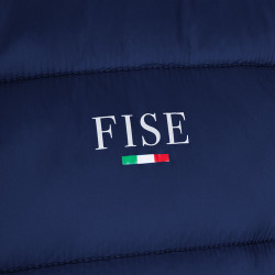 Gilet d’équitation homme Equestro x FISE, coupe slim Gilet d’équitation homme Equestro x FISE, coupe slim
