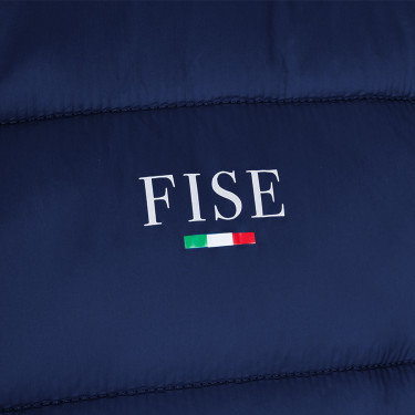 Gilet d’équitation homme Equestro x FISE, coupe slim Gilet d’équitation homme Equestro x FISE, coupe slim