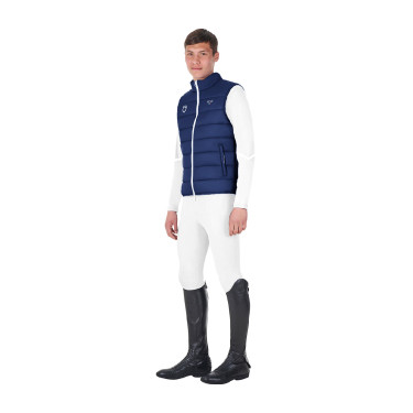 Gilet d’équitation homme Equestro x FISE, coupe slim Gilet d’équitation homme Equestro x FISE, coupe slim