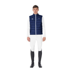 Gilet d’équitation homme Equestro x FISE, coupe slim Gilet d’équitation homme Equestro x FISE, coupe slim