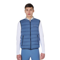 Veste sans manches homme Equestro en nylon Bering sea Bleu Veste sans manches homme Equestro en nylon Bering sea Bleu