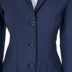 Veste concours équitation femme Equestro x FISE 3 boutons