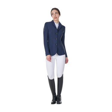 Veste concours équitation femme Equestro x FISE 3 boutons